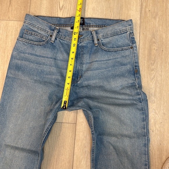 Urban Outfitters BDG Men’s Light-wash 100% Cotton Denim Jeans 33x32 Slim EUC - Picture 11 of 13